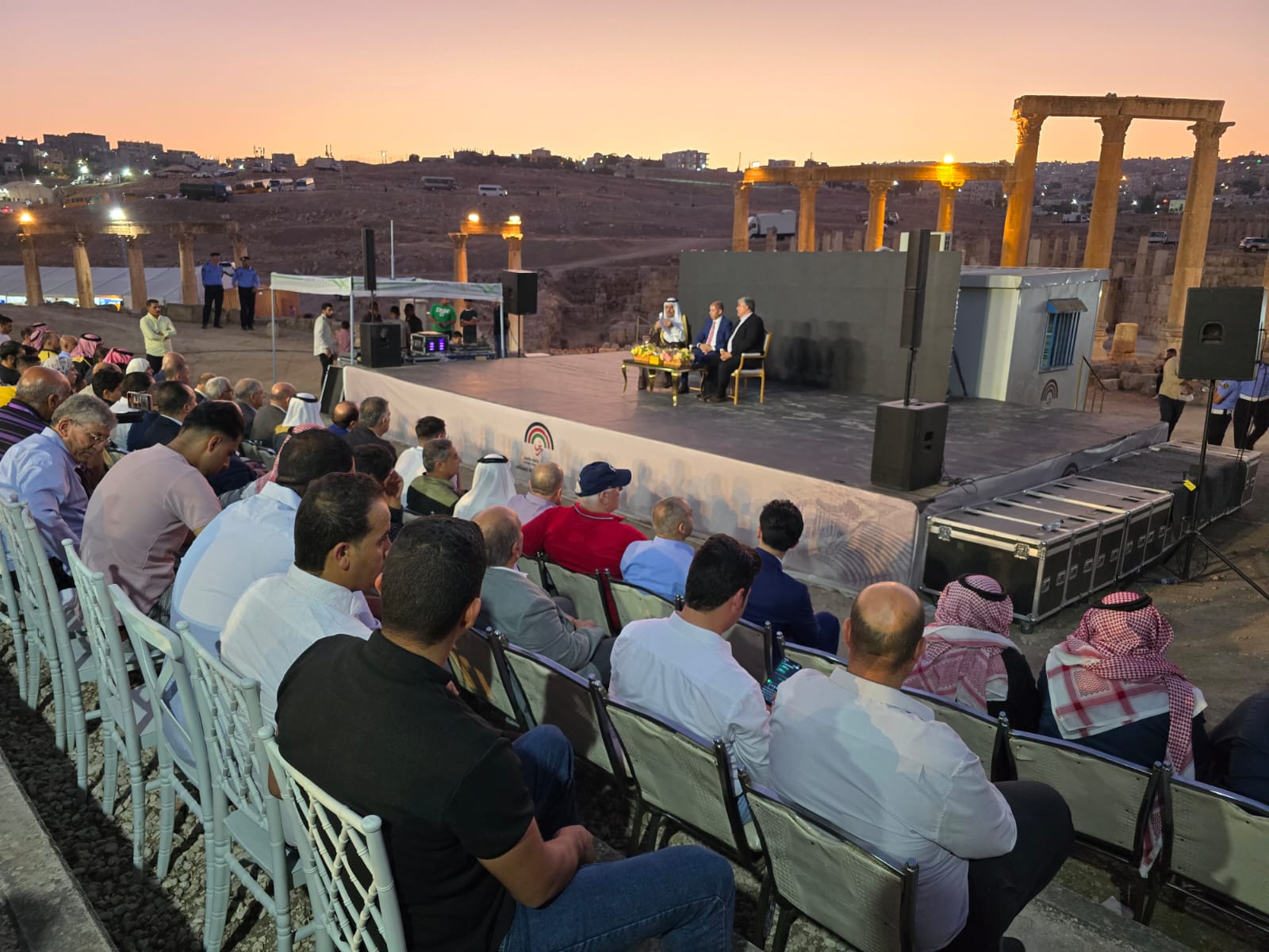 "سيرة ومسيرة" الشيخ محمد العيطان تتصدر فعاليات "بانوراما رجالات جرش" على مسرح الصوت والضوء